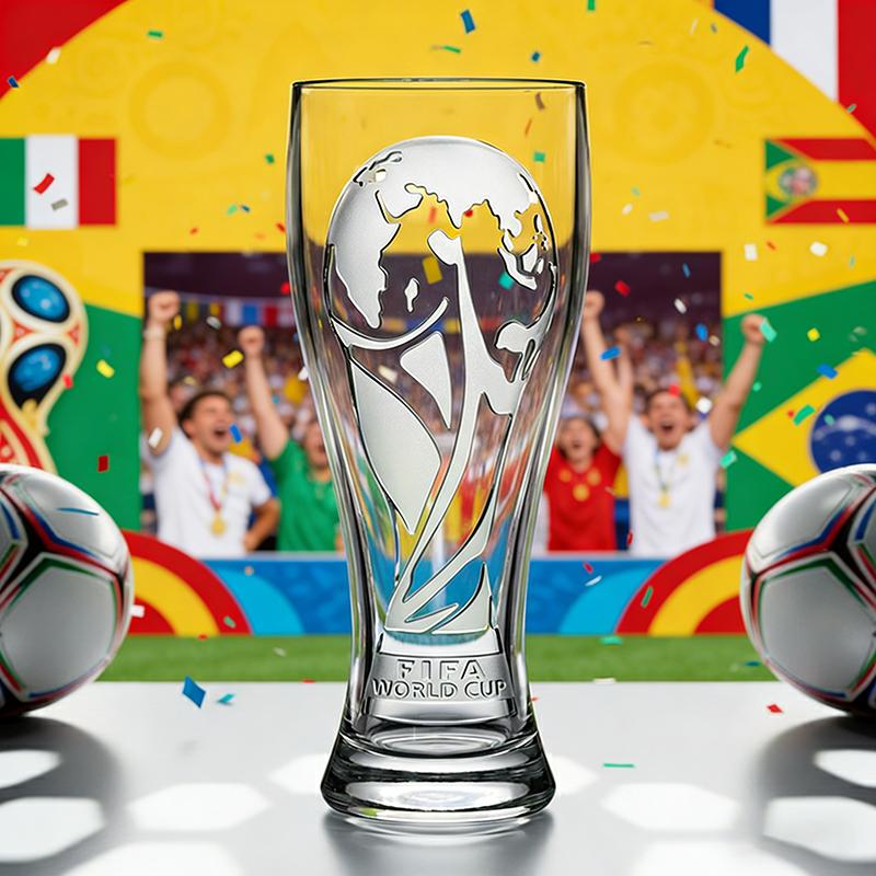 World Cup Trophy Glass Cup