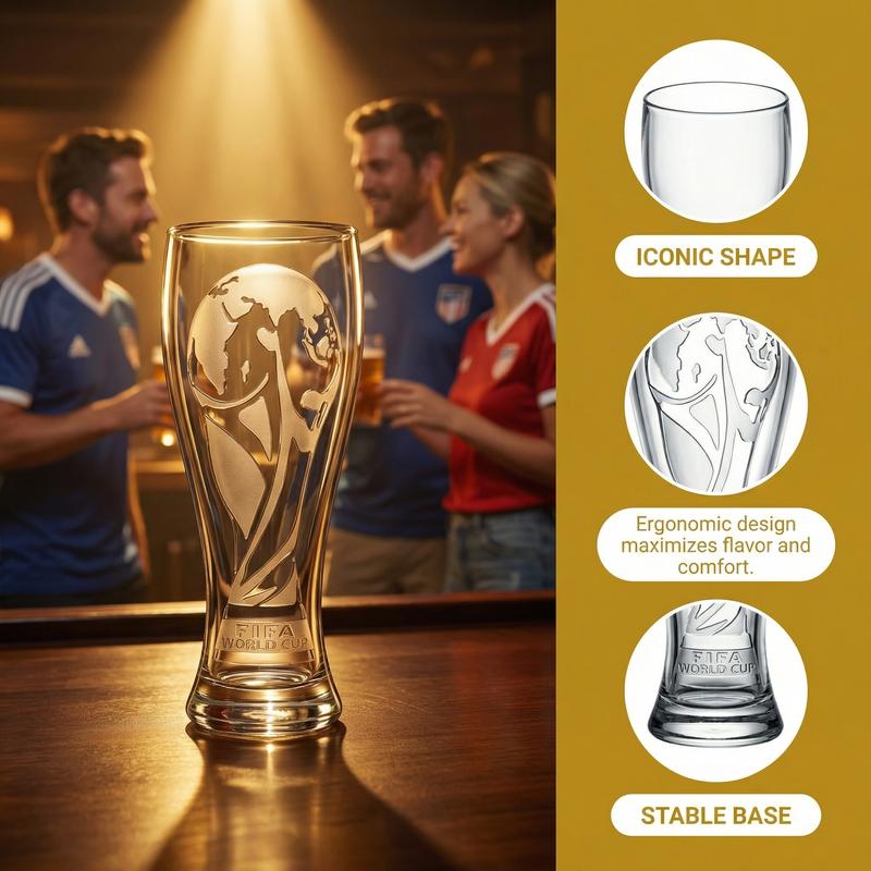 World Cup Trophy Glass Cup