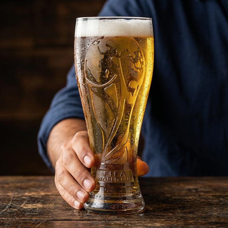 World Cup Trophy Glass Cup