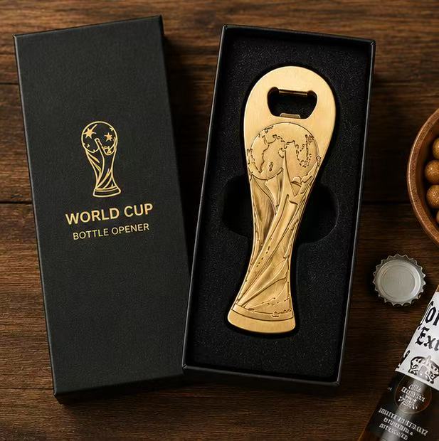 FIFA World Cup Trophy Bottle Opener – Premium Metal Beer Opener