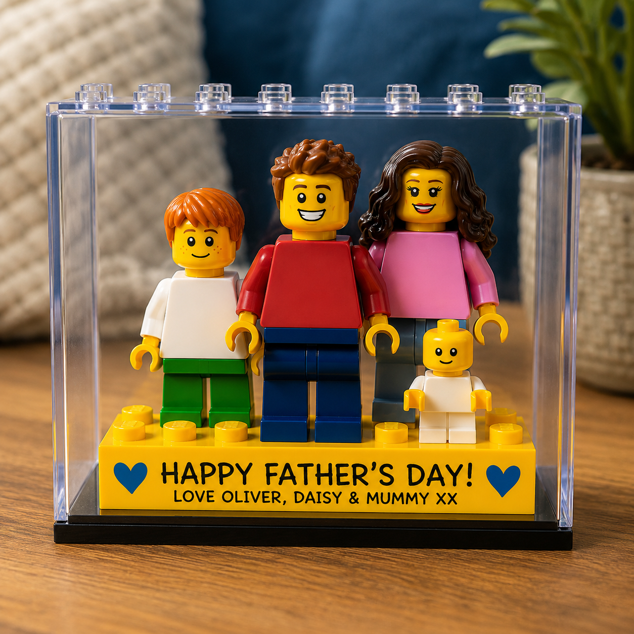 Father’s Day Personalized Minifigure Gift for fatherfather