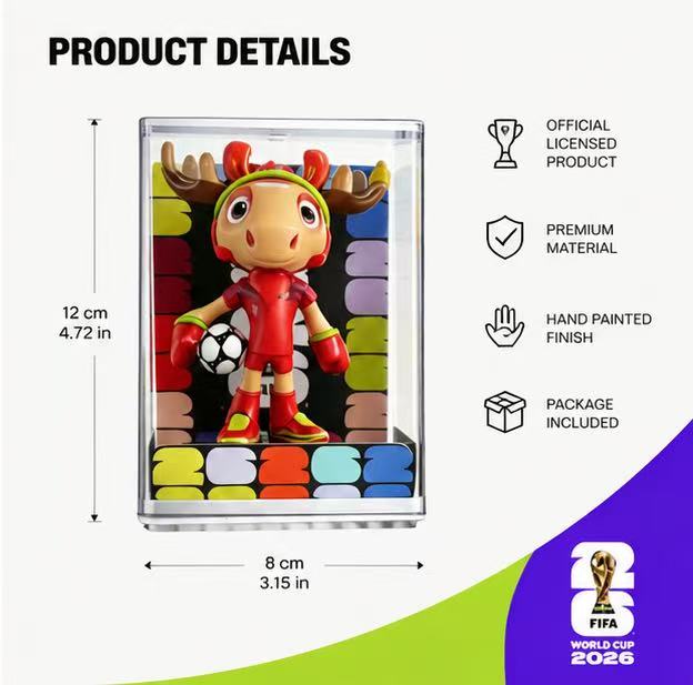 FIFA World Cup 2026 Mascot Collectible Figurines – Official Licensed Display Set