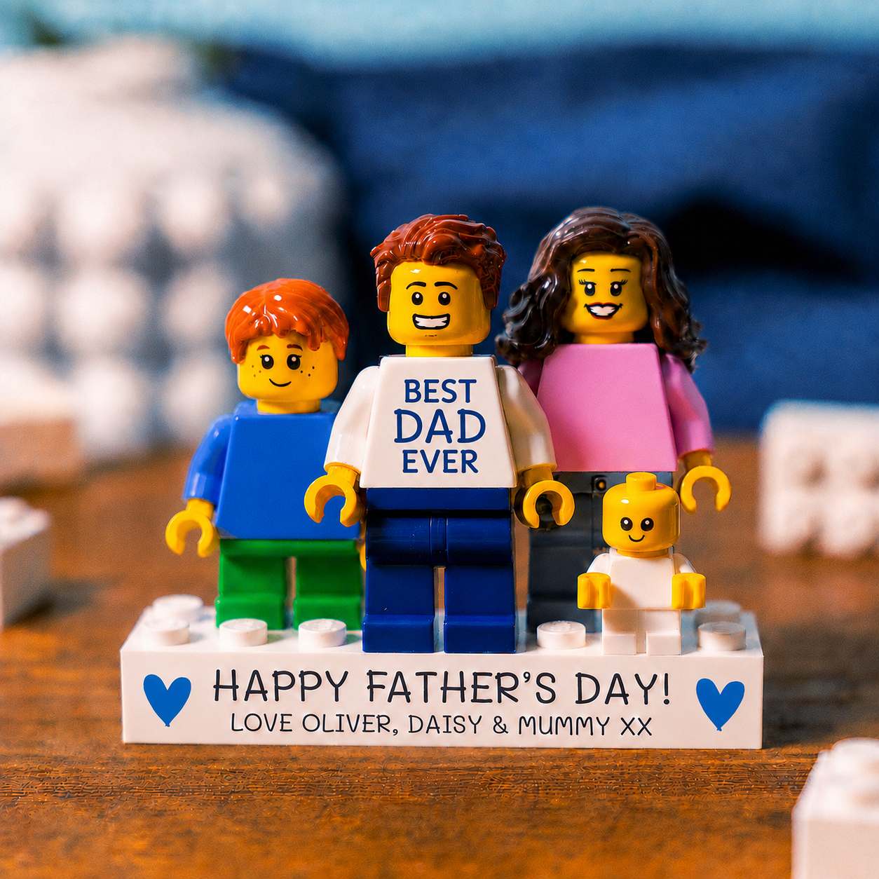 Father’s Day Personalized Minifigure Gift for fatherfather