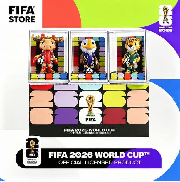 FIFA World Cup 2026 Mascot Collectible Figurines – Official Licensed Display Set