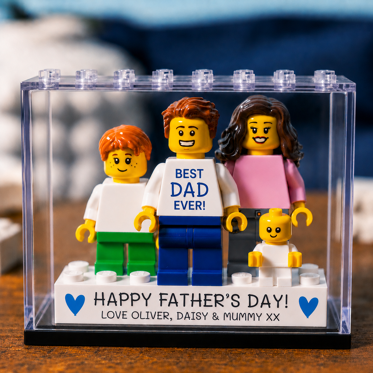 Father’s Day Personalized Minifigure Gift for fatherfather