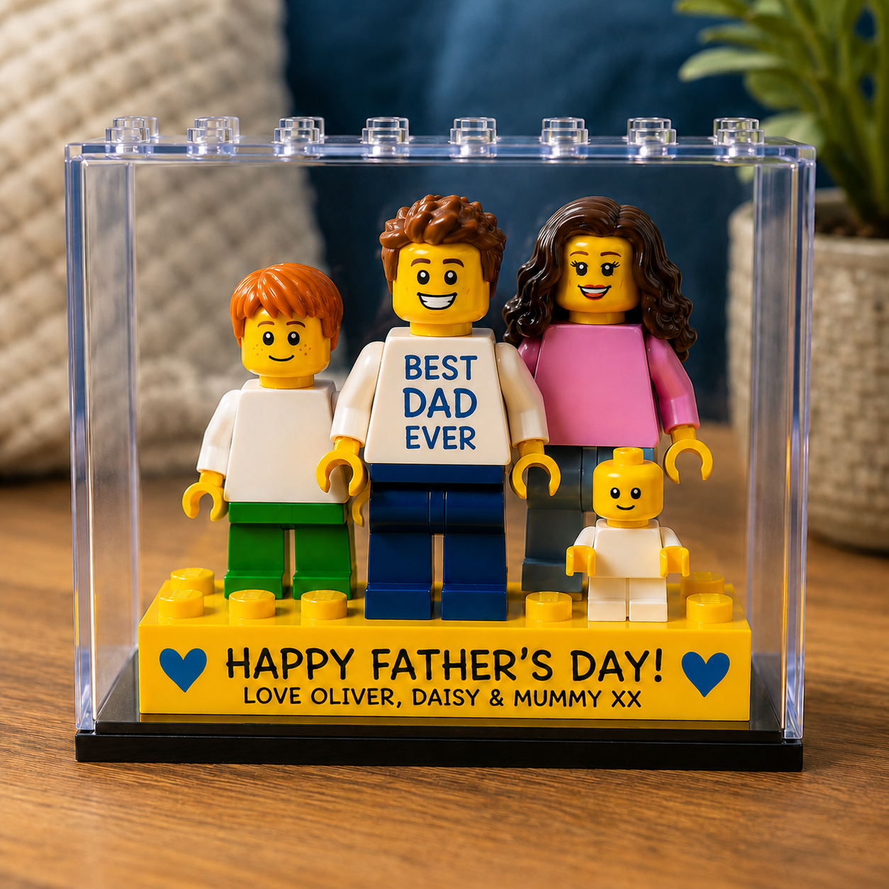 Father’s Day Personalized Minifigure Gift for fatherfather