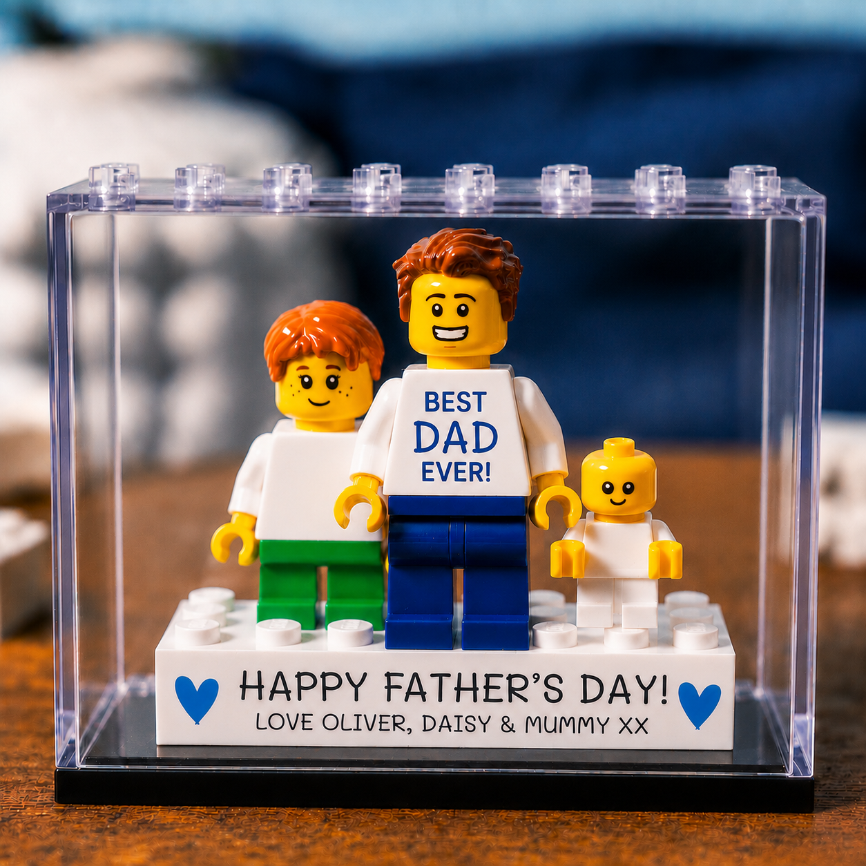 Father’s Day Personalized Minifigure Gift for fatherfather